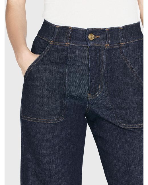 FRAME Blue Modern Pocket Jean
