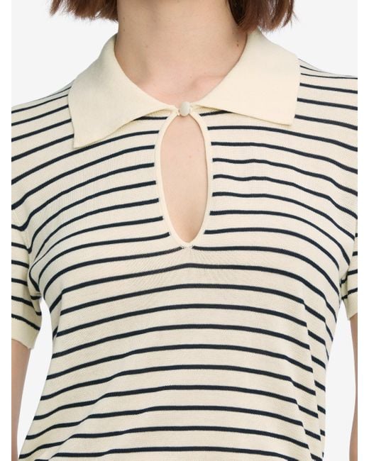 FRAME White The Keyhole Polo