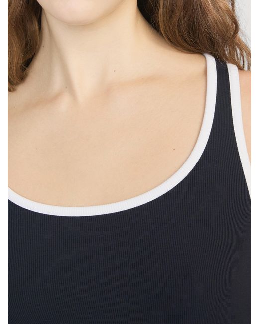 FRAME Blue The Sporty Tank
