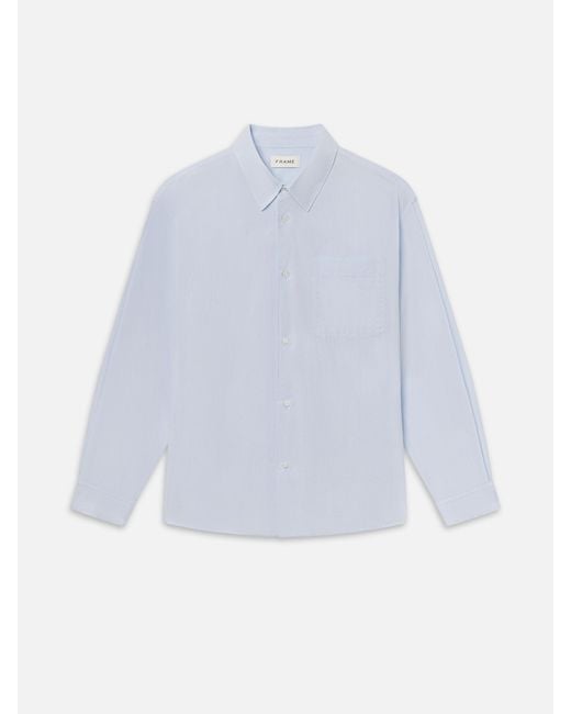 FRAME White Light Cotton Shirt for men