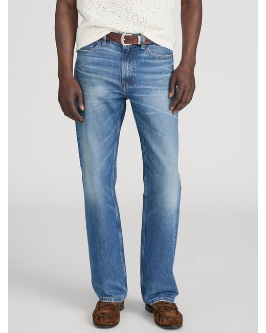 FRAME Blue Bootcut Jean for men