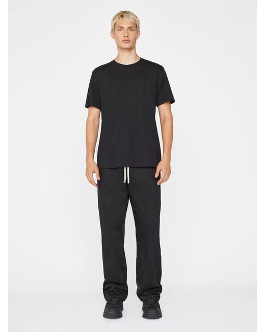 FRAME Black Frame Logo Tee for men
