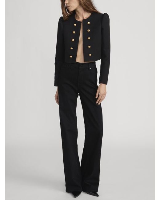 FRAME Black The Ritz Nova Jacket