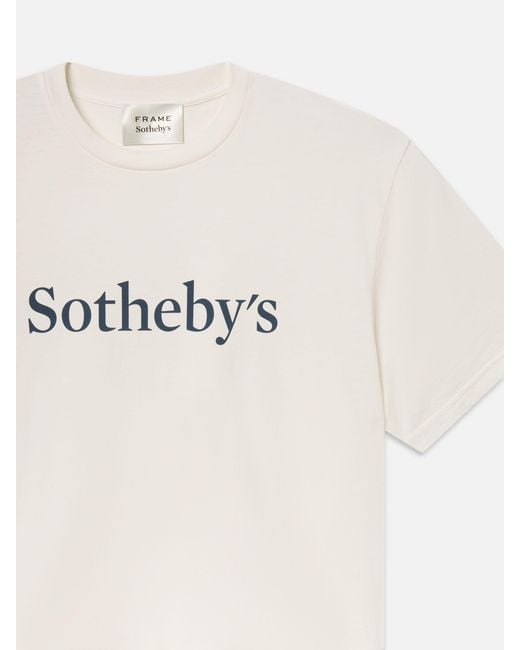 FRAME White Sotheby's Classic Tee
