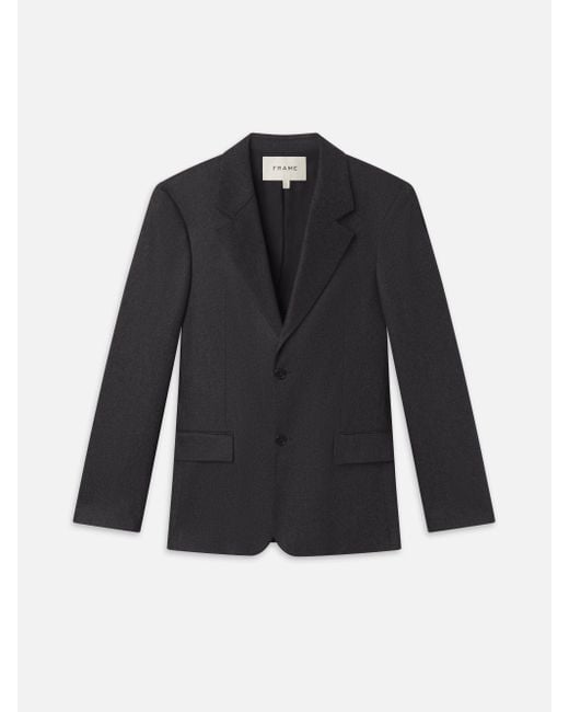 FRAME Blue Single Breasted Blazer for men