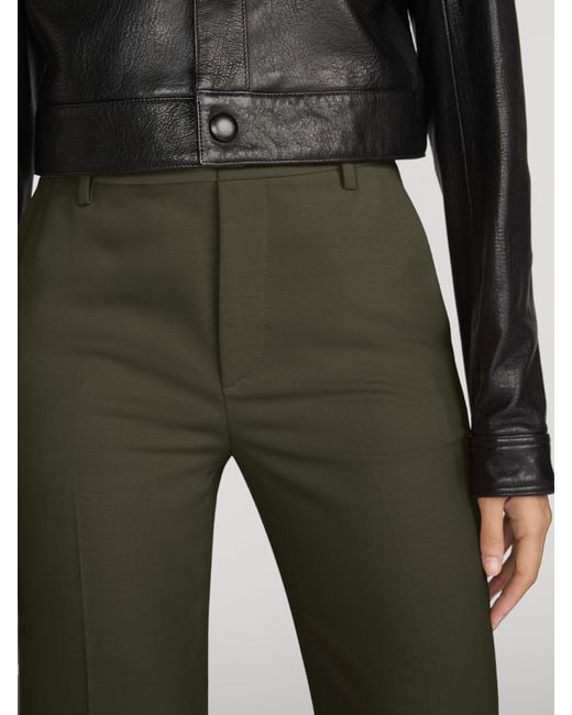 FRAME Green The Swing Trouser