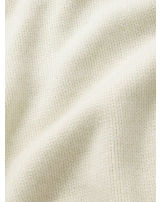 FRAME White Ritz Cashmere Sweater