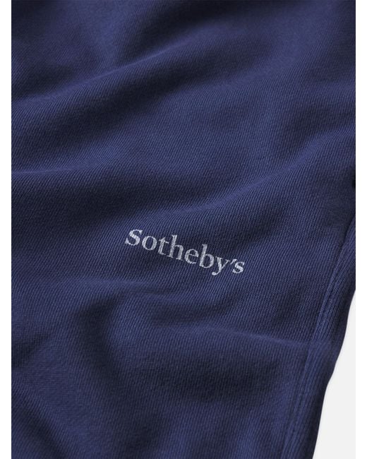FRAME Blue Sotheby's Sweat Short