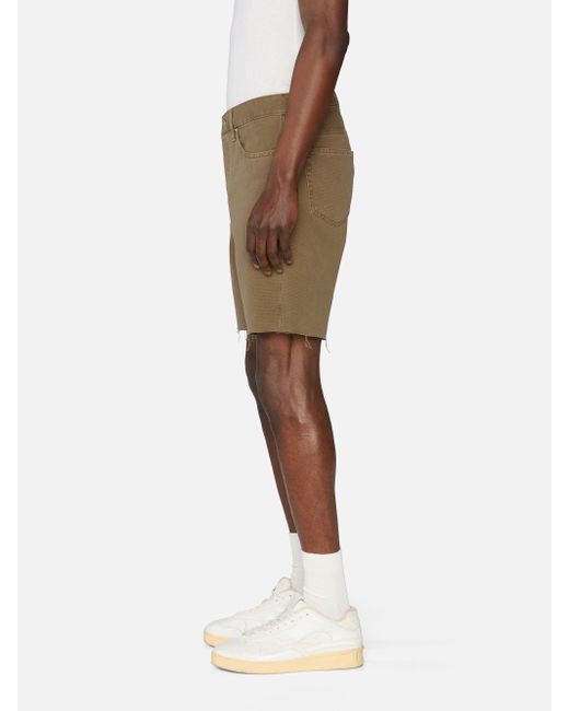FRAME Natural Relaxed Short Raw Hem