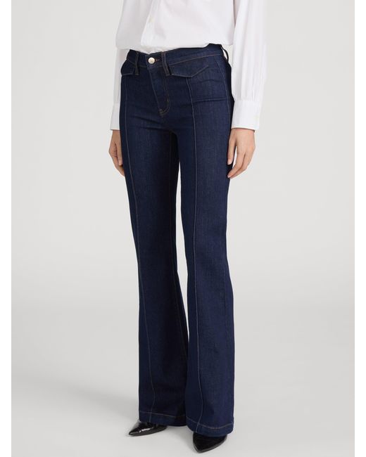 FRAME Blue The Icon Trouser
