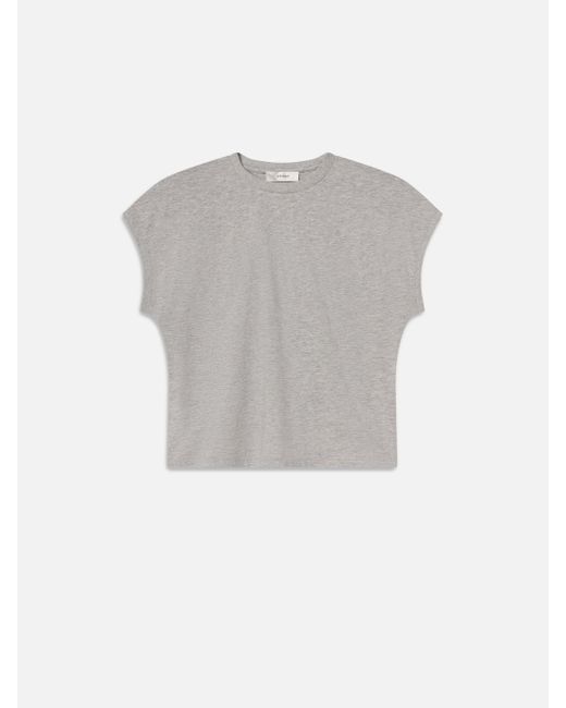 FRAME Gray The Muscle Tee