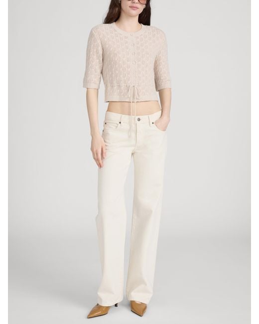 FRAME Natural The Clover Cardi