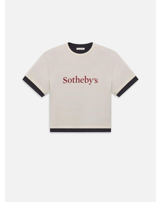 FRAME White Sotheby's Layered Tee