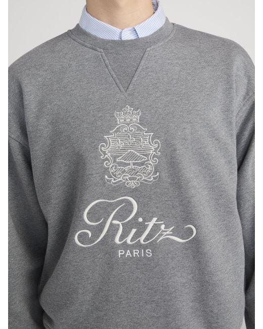 FRAME Gray Ritz Sweatshirt