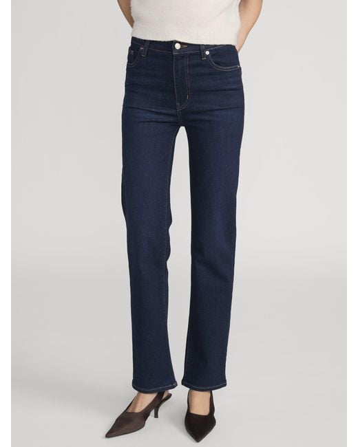 FRAME Blue Le Pixie Sleek Straight