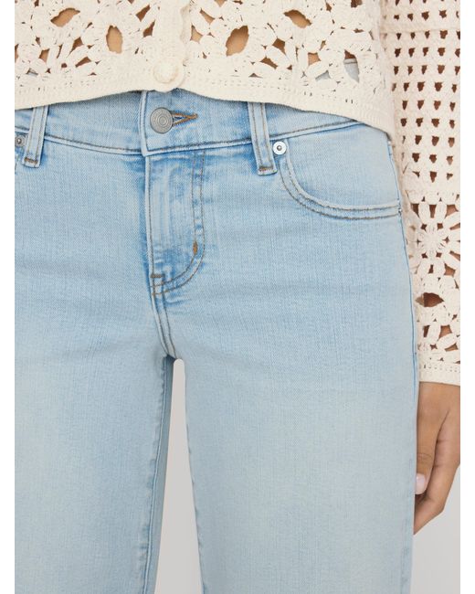 FRAME Blue Low Rise Le Slim Palazzo