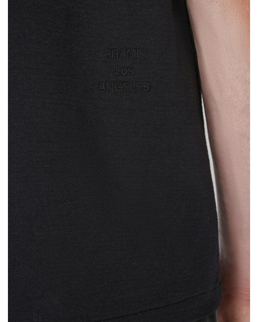 FRAME Black Duo Fold Tee for men