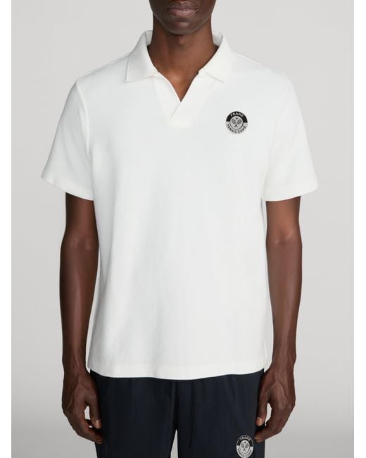 FRAME White Polo Shirt for men
