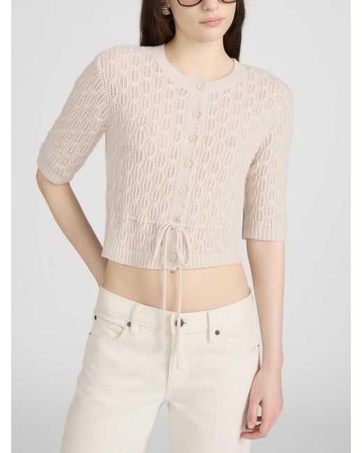 FRAME Natural The Clover Cardi
