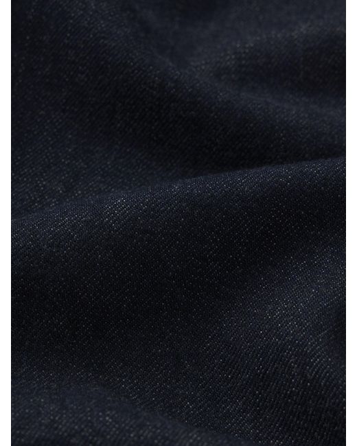 FRAME Blue The Off Duty Drawstring Bow