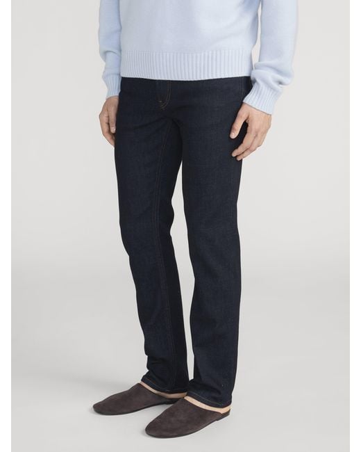 FRAME Blue Modern Straight