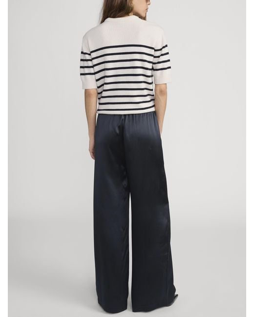 FRAME White The Cashmere Easy Crew