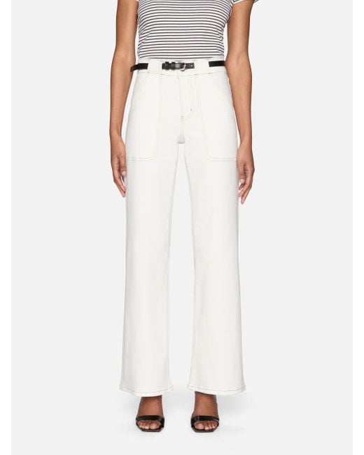 FRAME White Modern Pocket Jean