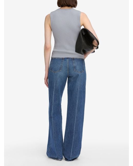 FRAME Gray The Fine Cable Tank