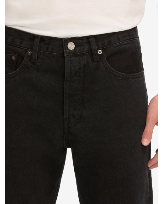 FRAME Black The Straight Jean for men