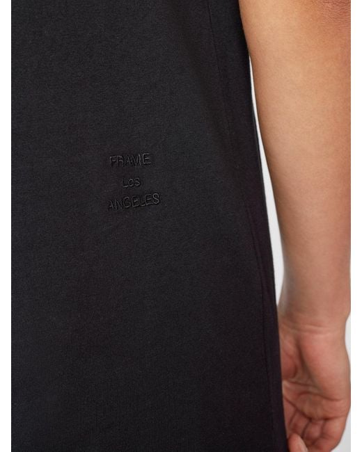 FRAME Black Frame Logo Tee for men