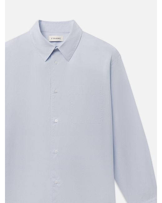 FRAME White Cotton Shirt for men