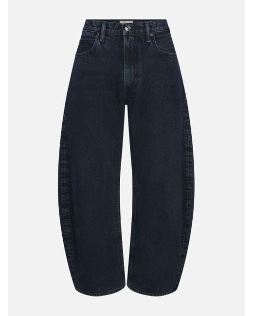 FRAME Blue The Bubble Jeans