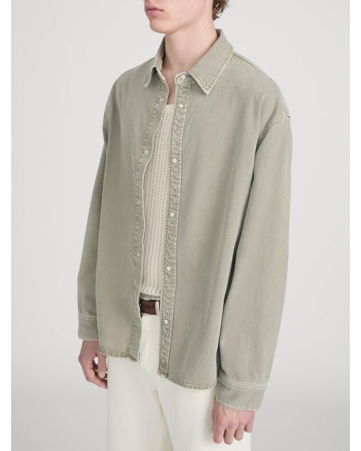 FRAME Multicolor Relaxed Denim Shirt for men