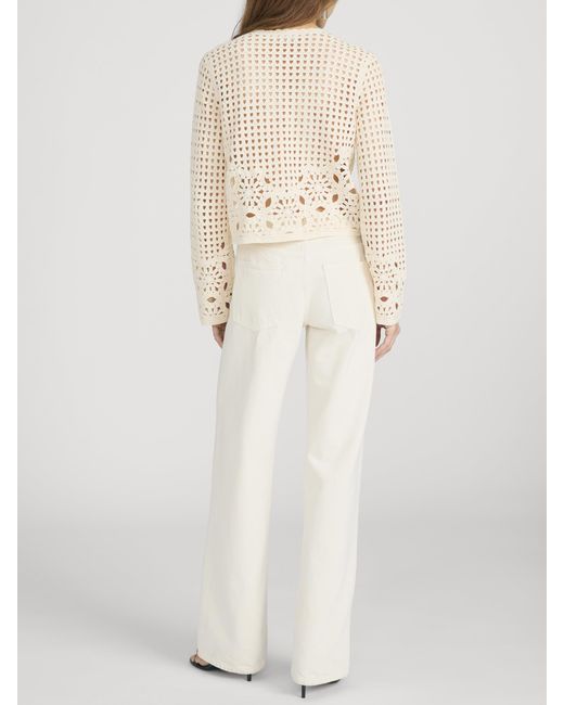 FRAME White The Postcard Cardi