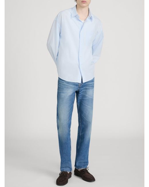FRAME Blue The Straight Jean for men