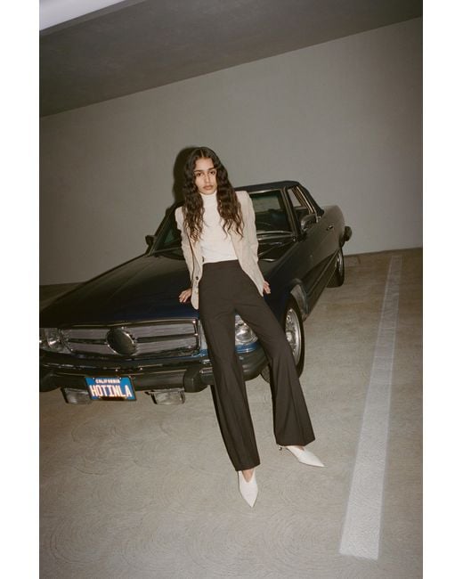 FRAME Black The Refined Trouser
