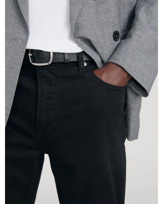 FRAME Black Modern Straight for men