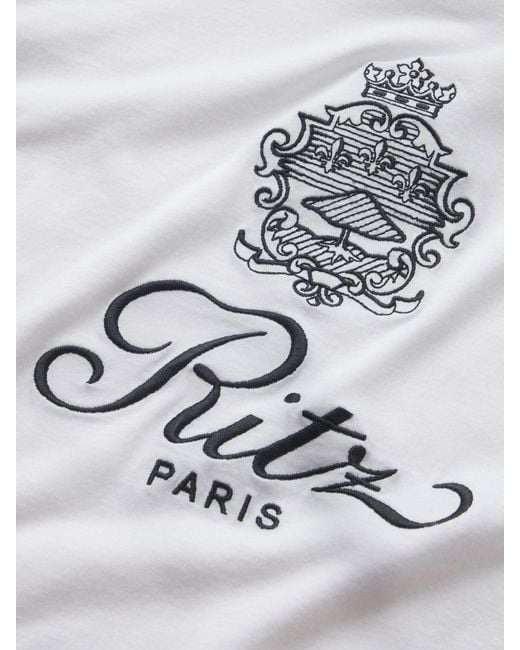 FRAME Blue Ritz Solid Baby Tee