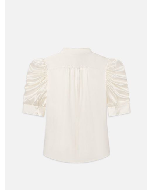 FRAME White The Gillian Top