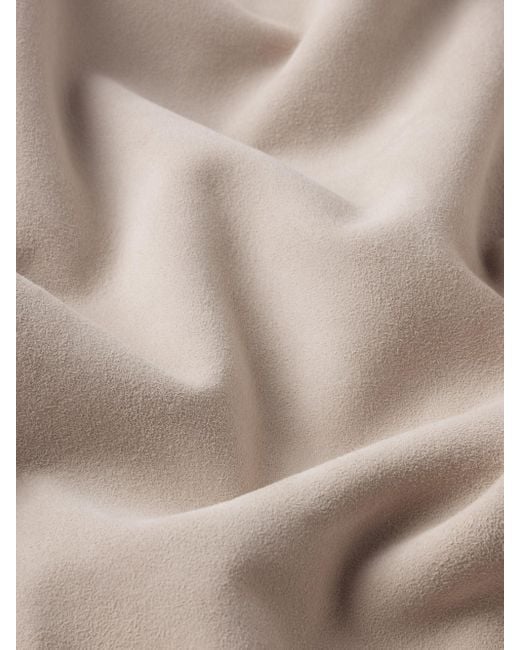 FRAME Natural Suede Overshirt for men