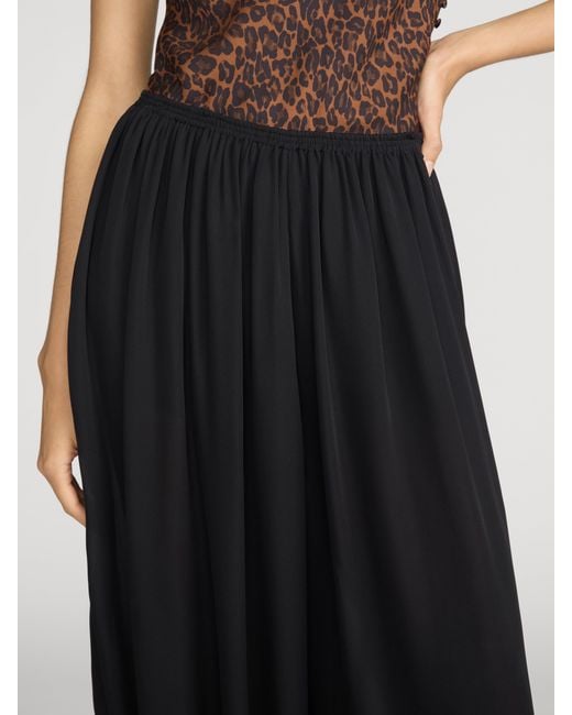 FRAME Black The Silk Balloon Pant