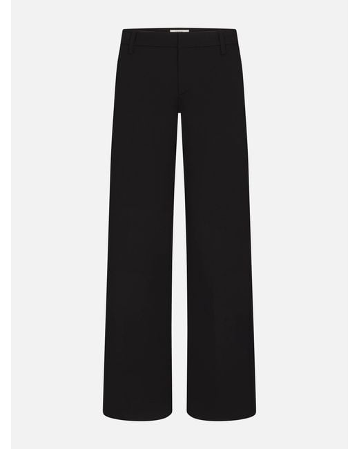 FRAME Black The Pixie Low Trouser