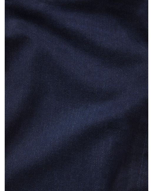 FRAME Blue Le Pixie Sleek Straight