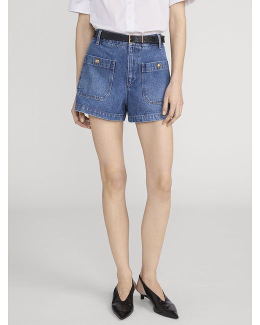 FRAME Blue The Cruise Short