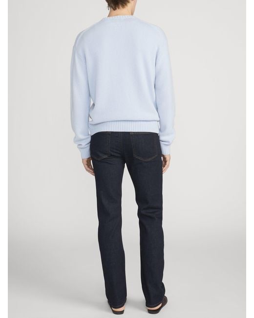 FRAME Blue Modern Straight