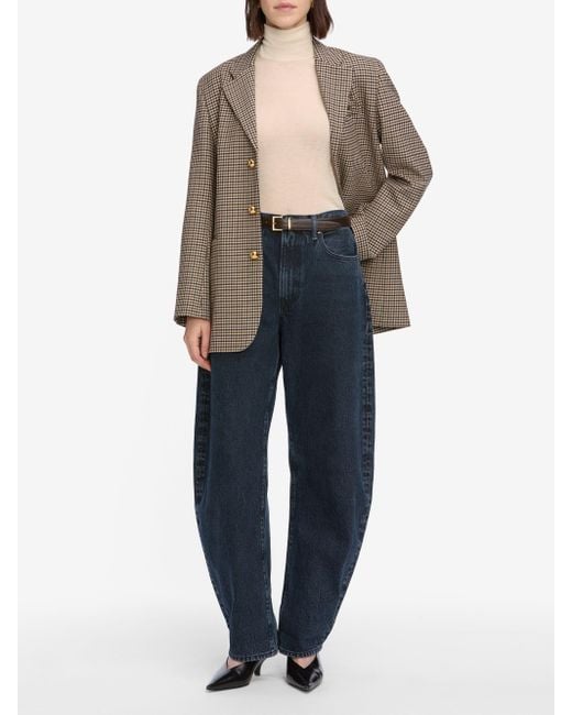 FRAME Blue The Bubble Jeans