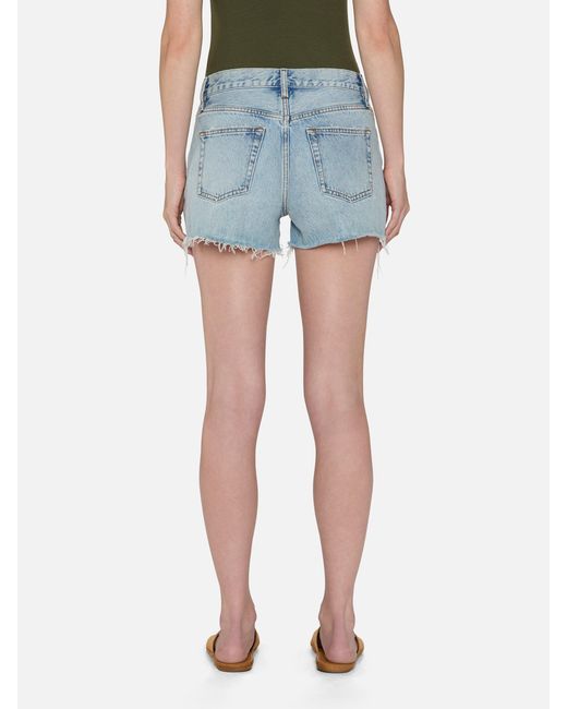 FRAME Blue The Hang Short