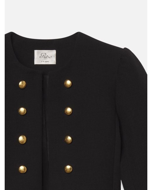 FRAME Black The Ritz Nova Jacket