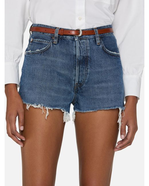 FRAME Blue The Dare Short