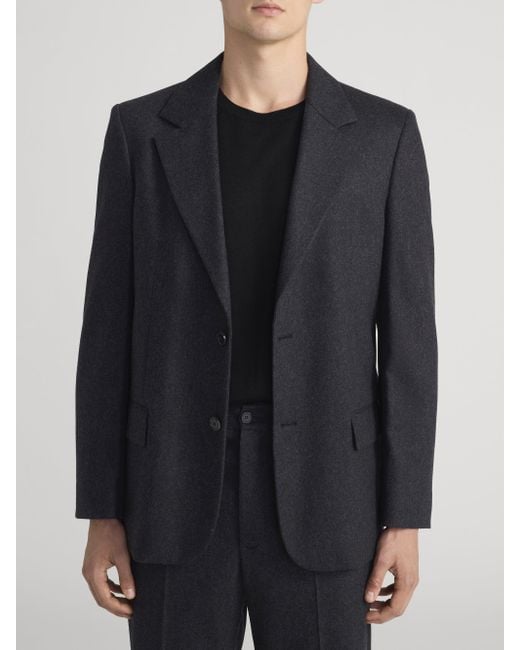 FRAME Blue Single Breasted Blazer for men